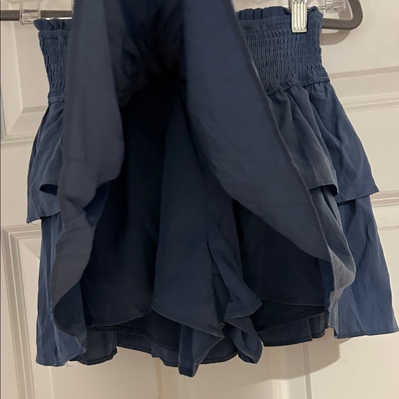 Blue Ruffled Skirt - Picture 2 of 2